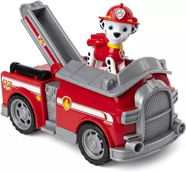 Классическая машинка Paw Patrol Щенячий патруль с фигуркой Маршала