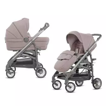 Коляска Inglesina Trilogy System Duo 2 в 1 на шасси Trilogy Slate, Alpaca Beige