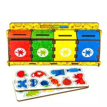 WoodlandToys Обучающий комодик "Убираем комнату"