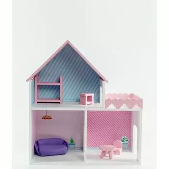 Коняша Дом "Пломбир" с интерьером и мебелью