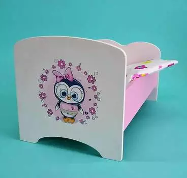 Коняша Кроватка для куклы "Пингвин"