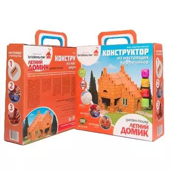 BRICKMASTER конструктор "Летний домик", 243 детали, 206