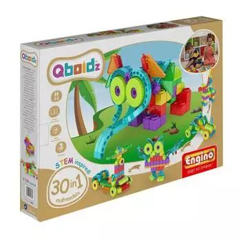 Конструктор ENGINO QB30 QBOIDZ Набор из 30 моделей