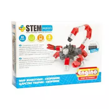 Конструктор ENGINO SH12 STEM HEROES. Мир животных. Скорпион