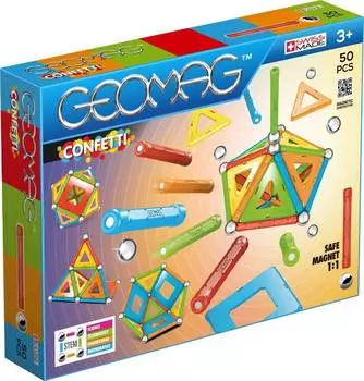 Конструктор GEOMAG 352 Confetti 50 деталей