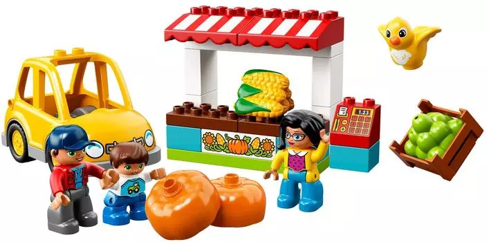 Конструктор LEGO Duplo Town Фермерский рынок