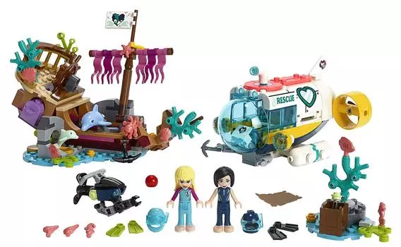 Конструктор LEGO Friends Спасение дельфинов 41378