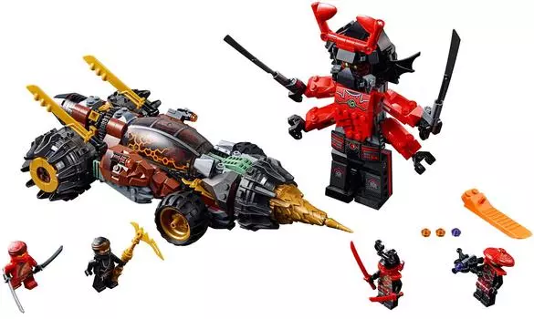 Конструктор LEGO Ninjago Земляной бур Коула