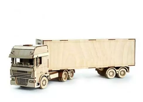 Конструктор LEMMO ГР-9 Грузовик с прицепом Фура