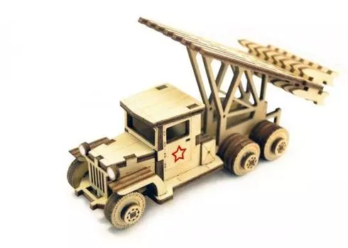 Конструктор LEMMO ЗИС-1 Советский грузовик Катюша