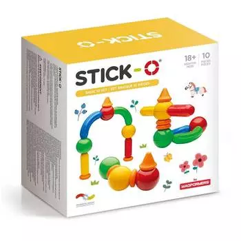 Конструктор магнитный STICK-O 901001 Basic 10 Set
