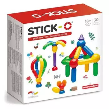 Конструктор магнитный STICK-O 901003 Basic 30 Set