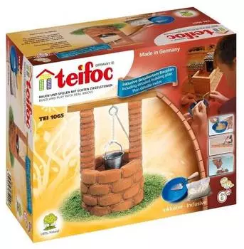 TEIFOC Конструктор Колодец, TEI 1065, 57 деталей