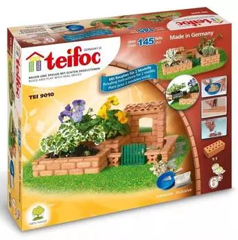 TEIFOC Конструктор Цветник,TEI 9010, 145 деталей