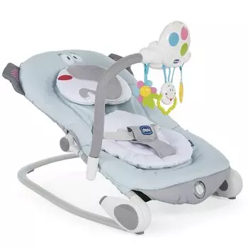 Кресло-качалка Chicco Balloon Baby Elephant, серый