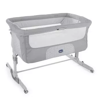 Кроватка Chicco Next2Me Dream luna, серая