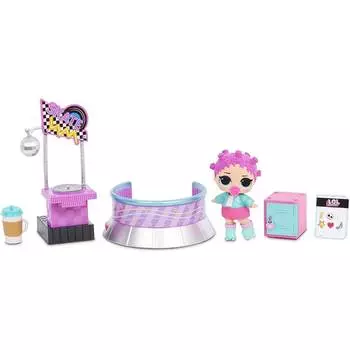 L.O.L. Игровой набор Furniture с мебелью "Роллердром", 3 серия