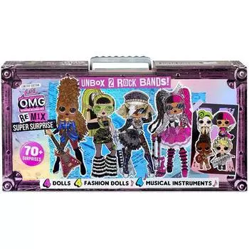 L.O.L. Набор Super Surprise - Remix, 70 сюрпризов