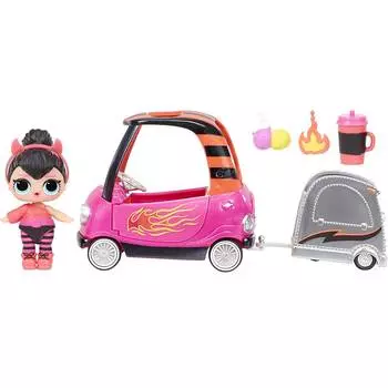 L.O.L. Surprise! Игровой набор с куклой "Автомобиль с прицепом", 4 серия