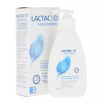 Lactacyd Увлажняющее средство для интимной гигиены, 200 мл