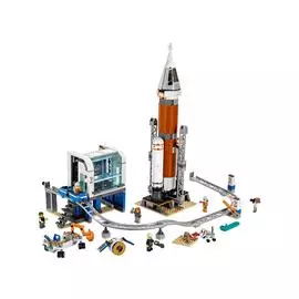 LEGO 60228 "Конструктор City Space Port Ракета для запуска в далекий космос и пульт управления запуском"