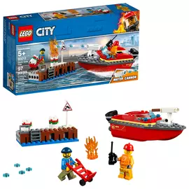 LEGO City Fire "Пожар в порту" - конструктор