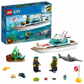 LEGO City Great Vehicles "Яхта для дайвинга" - конструктор