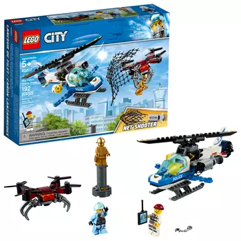 LEGO City Police "Воздушная полиция: погоня дронов" - конструктор