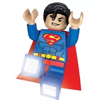 Lego Фонарик-ночник "Superman", на подставке