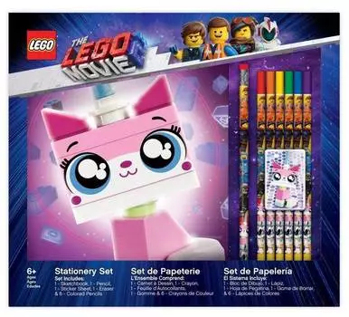 LEGO Movie 2 Unikitty канцелярский набор для рисования, 52347L 10 предметов