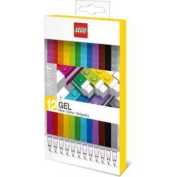 Lego Набор гелевых ручек 12 шт.