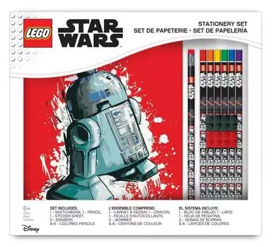 LEGO Star Wars канцелярский набор для рисования 52232L 11 предметов