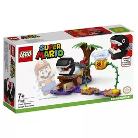 Lego Super Mario Конструктор "Кусалкин на цепи-встреча в джунглях", дополнительный набор