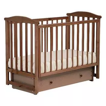 Лель кровать детская маятниковая поперечная АБ 15.2 "Лютик", орех светлый