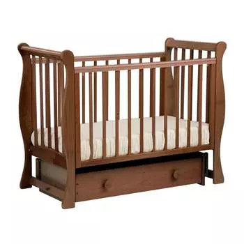 Лель Кровать маятниковая поперечная "Лаванда" АБ 21.2, цвет орех светлый