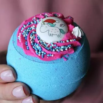 Leosilverhome Бомбочка для ванны «Пони тайм», 220 г