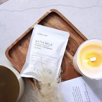 Leosilverhome Молоко для ванны «Шёлк», 60 г