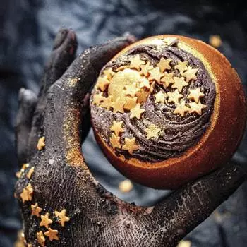 Leosilverhome Шиммер бомбочка для ванны «Лунный свет», 220 г