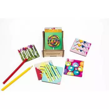 WoodlandToys Линейки-трафареты Праздник