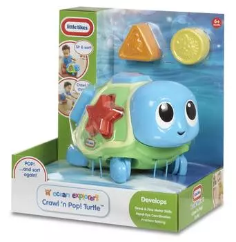 Little Tikes Сортер Черепаха ползающая