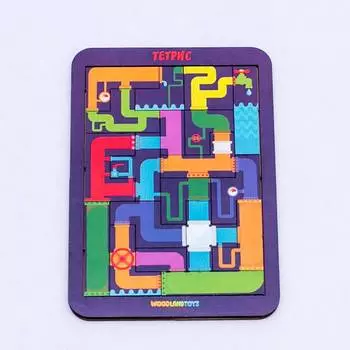WoodlandToys Логическая игра Тетрис малый, Водопровод-1