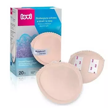 Lovi Вкладыши для бюстгальтера Discreet Elegance, 20 штук, бежевые