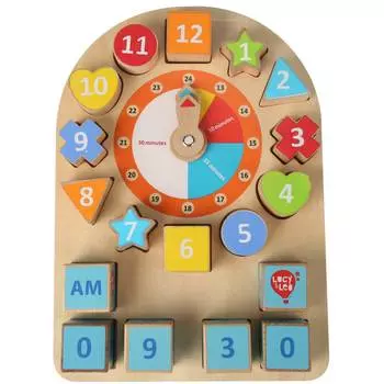 Lucy&amp;Leo Бизиборд Часы