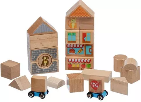 Lucy&amp;Leo "Кубики - средний набор | LL174 | 25 шт"