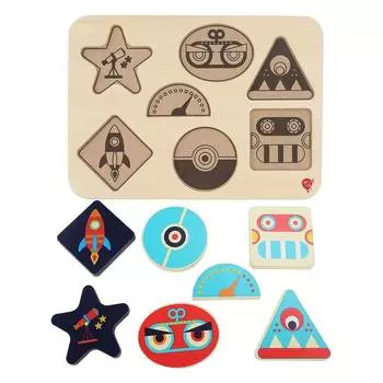 Lucy&amp;Leo Рамка-вкладыш Космос и роботы