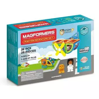 Magformers Магнитный конструктор "Aviation Adventure Set", 28 деталей