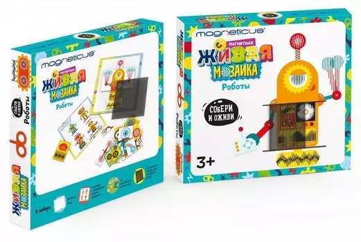 MAGNETICUS "Живая мозаика - Роботы MK-001"