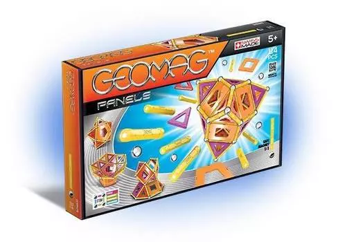 GEOMAG Магнитный конструктор 463 Panels, 114 деталей