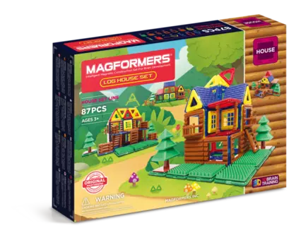 MAGFORMERS Магнитный конструктор 705004 Log House Set