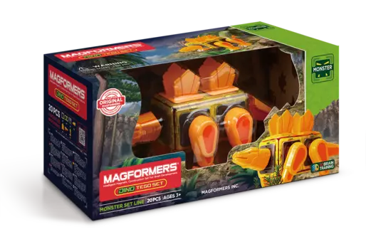 Магнитный конструктор MAGFORMERS 716001 Dino Tego set